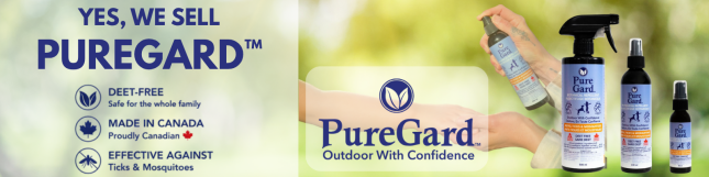 Yes, we sell PureGard Botanical Tick and Mosquito Repellent